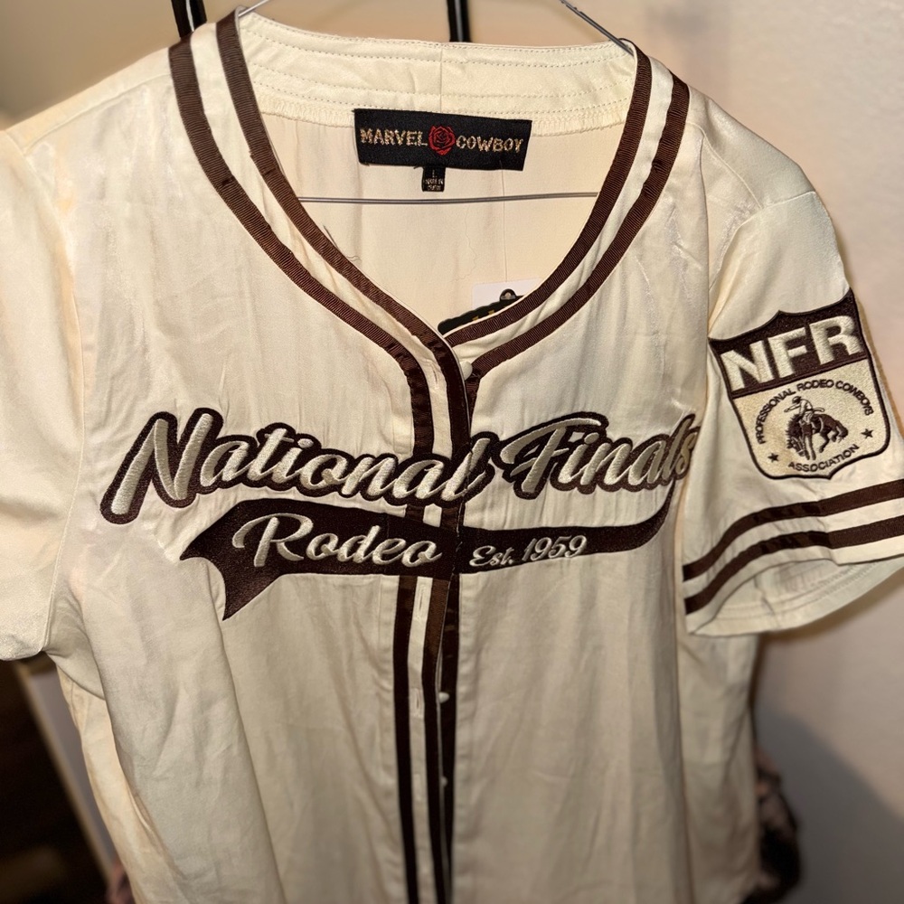 Marvel Cowboy Rodeo Quincy National Finals Rodeo Jersey